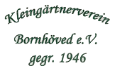 Logo Kleingartenverein Bornhöved